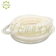 3/4" ID  1" OD 50ft Clear Braided Hose High Pressure Flexible Reinforce PVC
