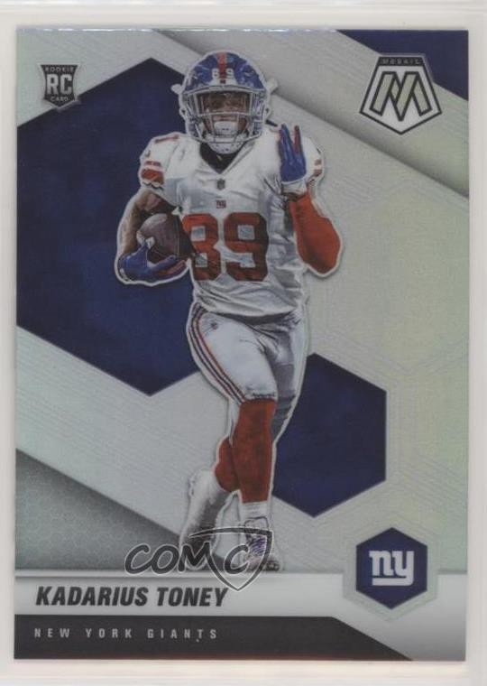 2021 Panini Mosaic Rookies Silver Prizm Kadarius Toney #312 0y59