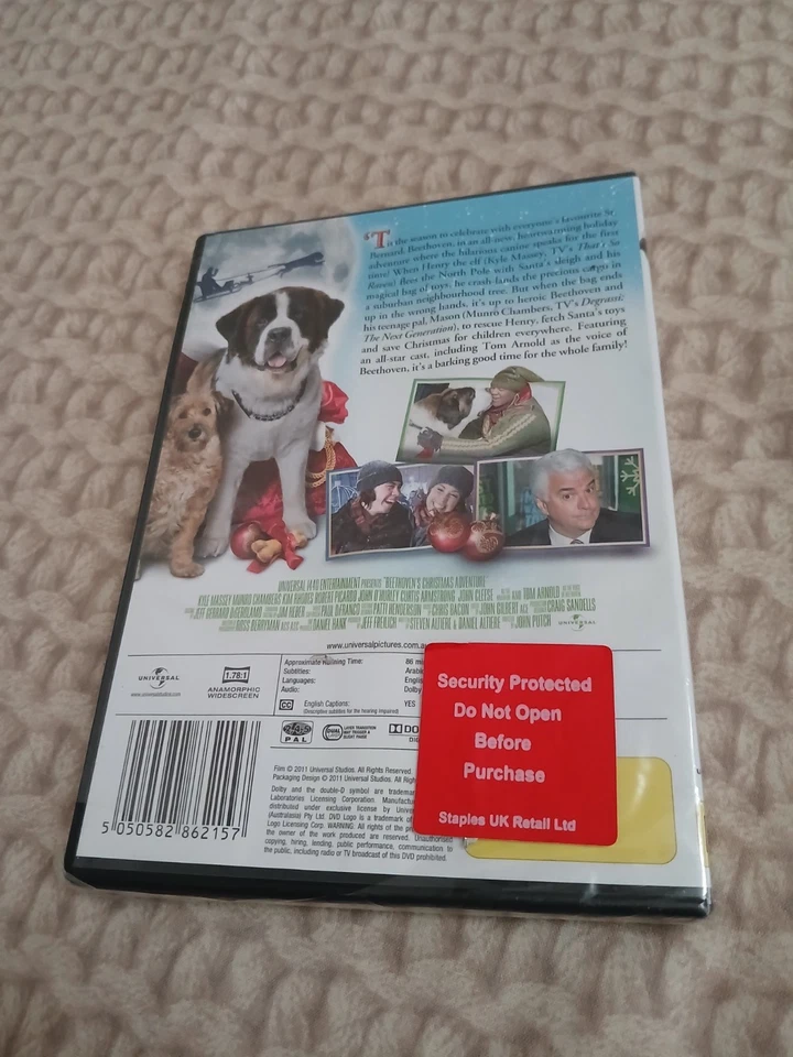 Beethoven's Christmas Adventure (DVD, 2011) New Sealed - Image 2 of 2