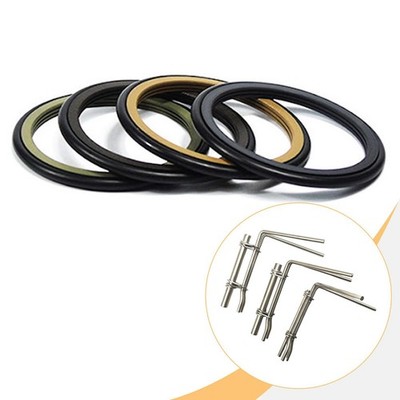 3 Stück Hydraulikzylinder Kolben Reparatur Dichtsatz Premium Autoreparatur Werkzeug