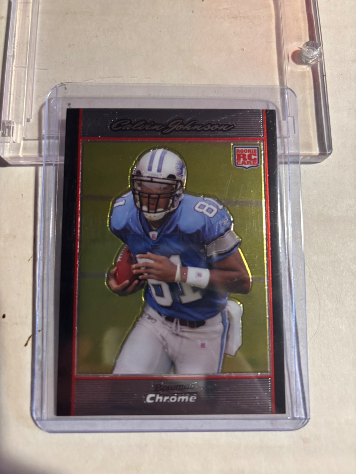 2007 Bowman Chrome - Calvin Johnson #BC75 (RC)