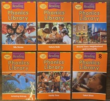 Houghton Mifflin Reading Phonics Library Lot LV 2 Theme 1-6