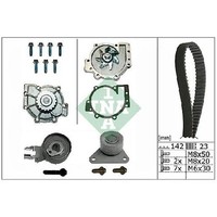 Wasserpumpe + Zahnriemensatz FüR Volvo S80 124 184 2.0 2.4 2.5 98 Bis 16 INA Neu