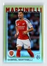 2024-25 Topps UEFA Club Competitions Gabriel Martinelli #5 Gold Foil /50 Arsenal