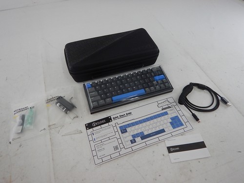 IQUNIX EZ63 Gaming Keyboard 60% RGB Mechanical Keyboard 64 Keys with Star Trail - 第 3/7 張圖片