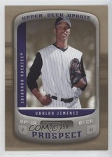 2005 Upper Deck Update Gold 21/150 Ubaldo Jimenez #169 1j6