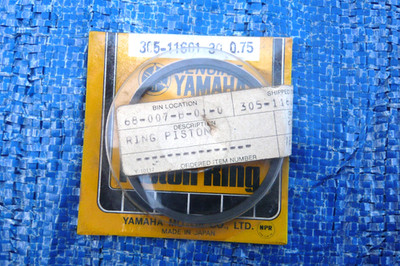 Yamaha  LT2 LT3 1972-73 YL2 L5T Ringe vom Kolben  Kolbenringe + 0,75 mm 3RD O/S