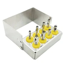 Dental Implant Tissue Punch Kit 8 Pcs Surgical Instruments Tool in Holder