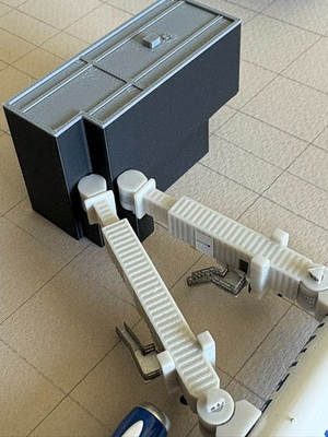 #ad 1:400 Dual Jet Bridge Boarding Building Type 2 2 Pack WITH JET BRIDGES $15.00