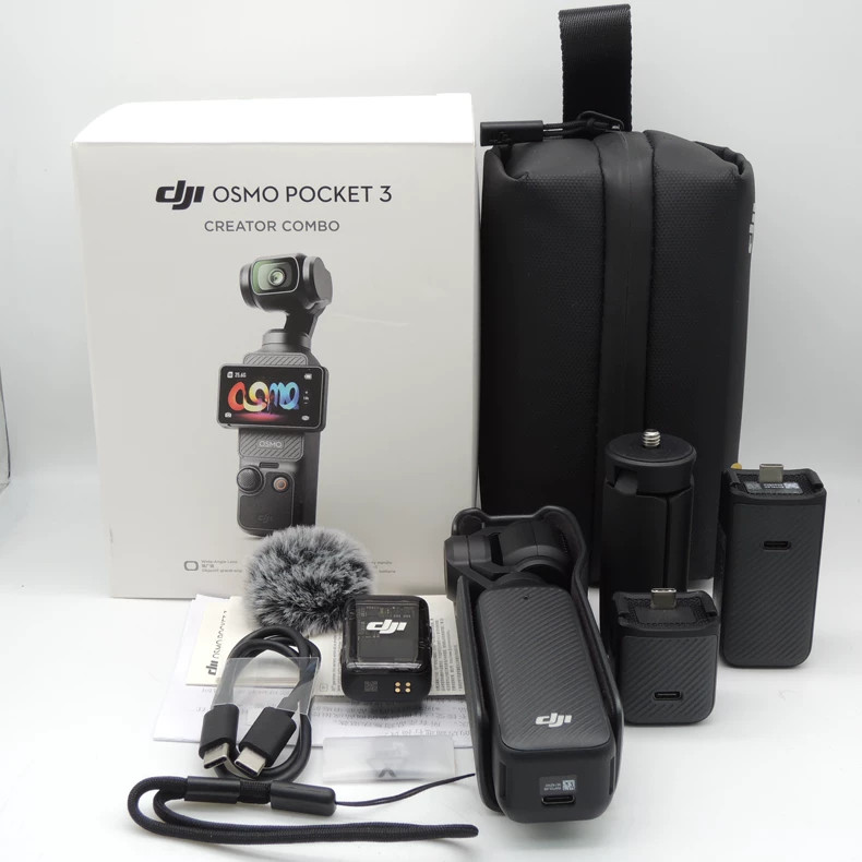 DJI Osmo Pocket 3 Creator Combo 1 Inch CMOS Pocket Gimbal Camera 4K 120fps