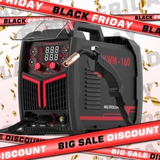 MIG Welder，Synergic Control 160Amp 110V/220V Dual Voltage Welding Machine
