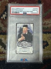 2011 Topps Allen & Ginter #WMF8 Nostradamus Mini Most Mysterious PSA 10 *POP 1*