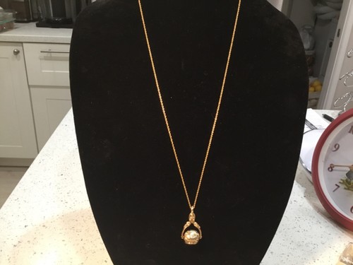 Vintage 1928 Brand Gold Triple Locket 