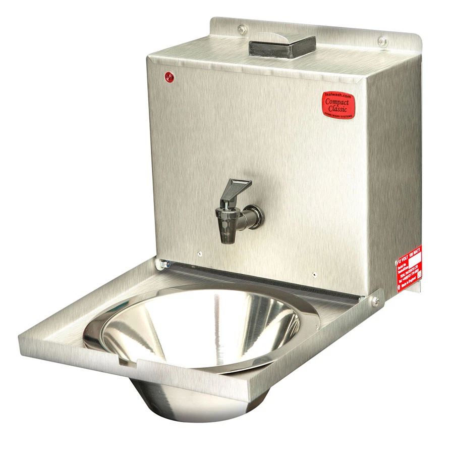 Teal Compact Classic 24v (Hot Water) Sink Handwash System for Work and Food  Vans | eBay