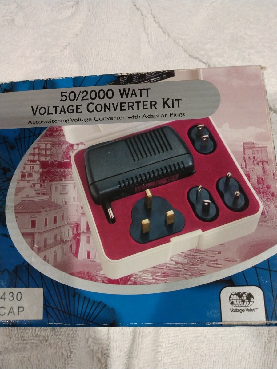 Voltage Valet 50/2000 Watt Voltage Converter Kit Model VPAC