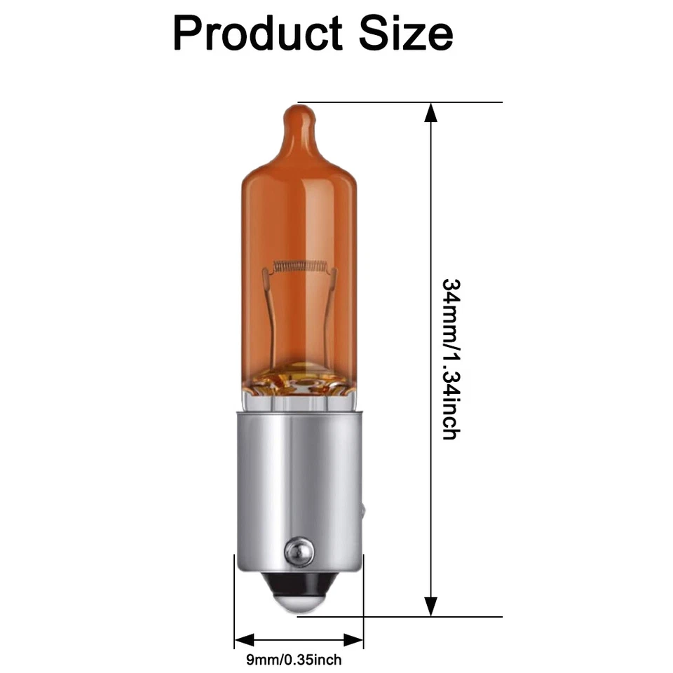 Bombillas de señal de giro de 2 piezas para Volvo V40 V60 S60 XC90 12146 HY21W 30640524 Foto 2 de 4