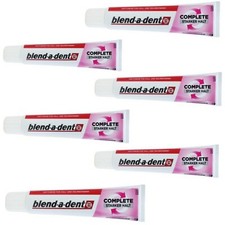 6x 70g blend-a-dent Haftcreme Complete Starker Halt Geschmacksneutral, Maxi Pack