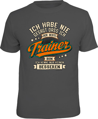 lustiges Herren T-Shirt Kein besserer Trainer - Männer-Geschenke Sprüche-Shirts