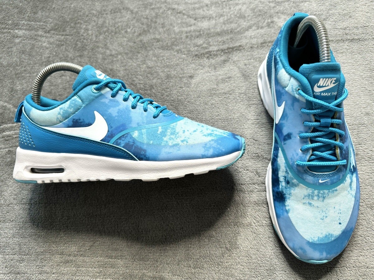 Genuine Authentic Rare Nike Air Max Thea Print Light Blue Size UK