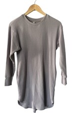 Uniqlo Lavender Waffle Knit Thermal Tunic Dress XXS