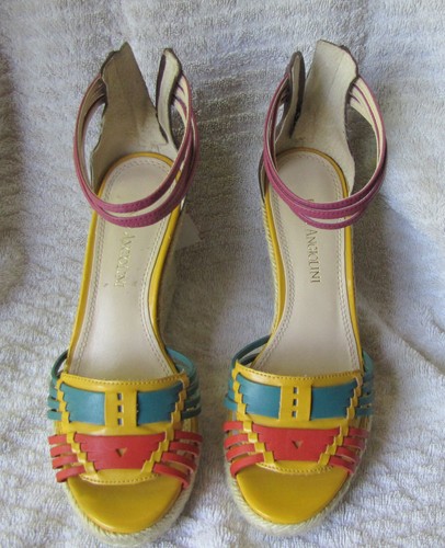 Talons Plateforme Femme Enzo Angiolini - Noirs à Paillettes - Taille UK 7 - Très Hauts (semelle Compensée) - Neufs Sans Emballage