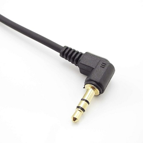 Headphone Aux Cable Audio Lead Coiled 3.5mm Jack to Jack Male Stereo PC Car 50cm - Picture 2 of 6