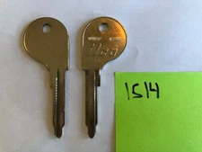 ONE 1966, 1967, 1968, 1969, 1970 Volkswagen VW Beetle K ignition key blank! 1514