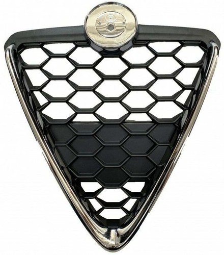 FRONTGRILL SCHILD WABEN FÜR ALFA ROMEO GIULIETTA CHROM GLÄNZEND - Bild 2 von 3