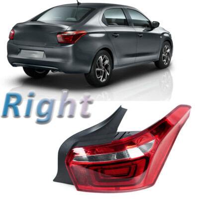 Right For Citroen C-Elysee 2017 2018 LED Tail Light Brake Lamp Turn Signal