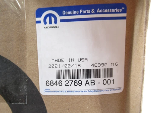 Genuine OEM Mopar Ram 68462769AB Driver LH Side Mirror Assy 2019-2022 1500