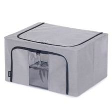 LIVIVO XL Fabric Storage Bags 3 Pack Clothes Storage Boxes Foldable Bags