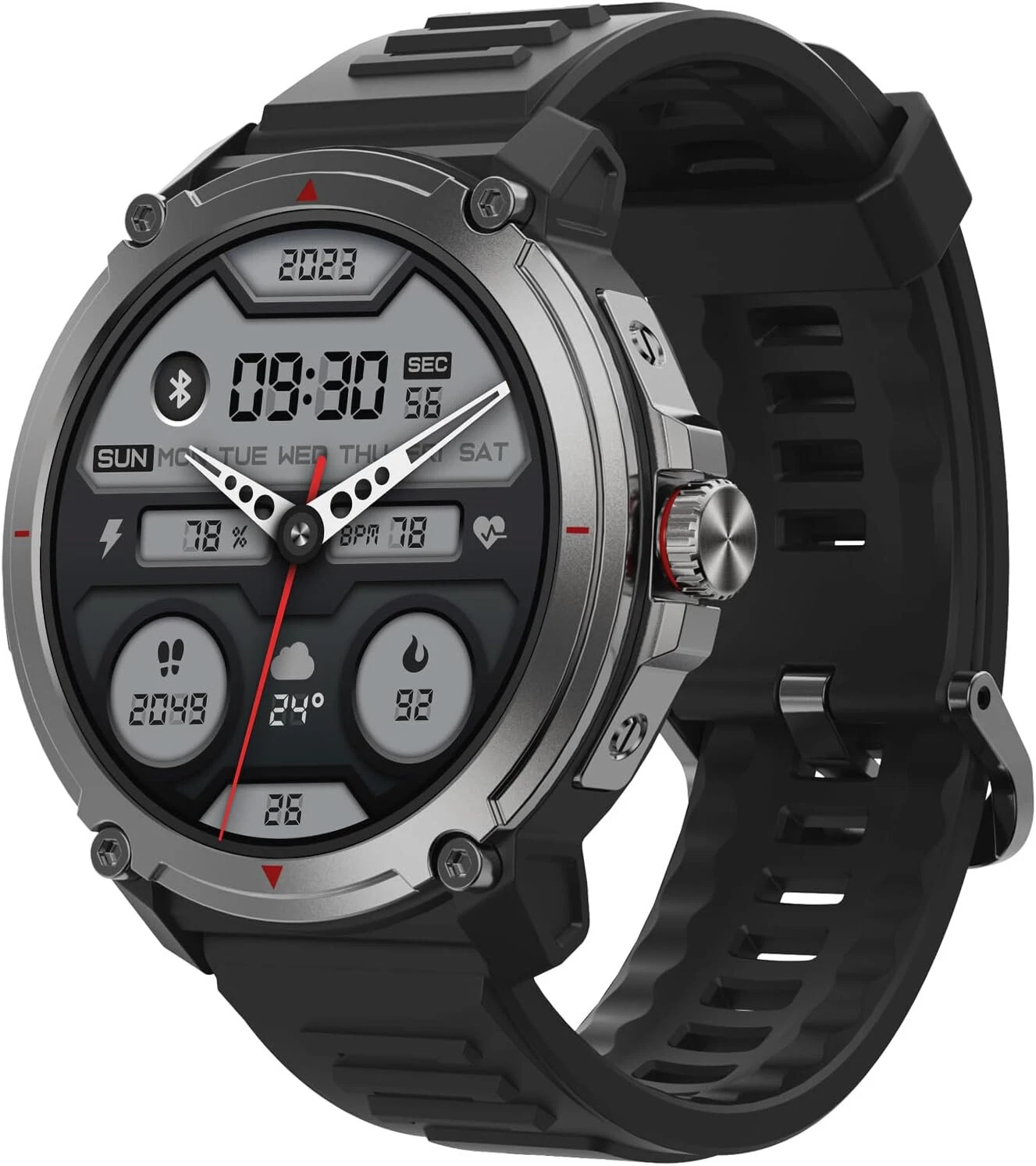 Smart Watch Men Women with Phone Function Wristwatch for iPhone Samsung Huawei
