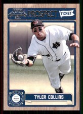 2011 Playoff Contenders Prospect Ticket #RT17 Tyler Collins