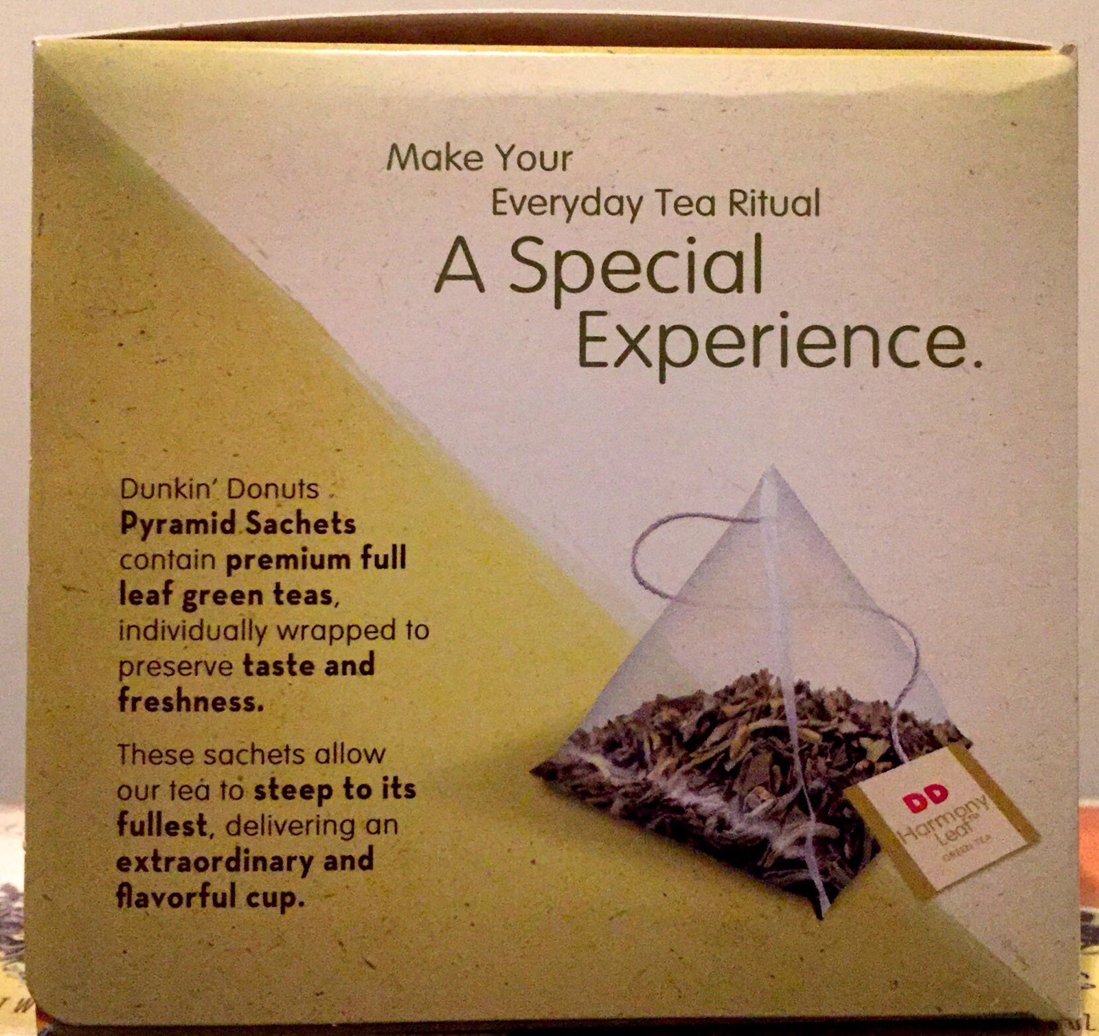 Dunkin Donuts Harmony Leaf Green Tea With 45 tea bags eBay