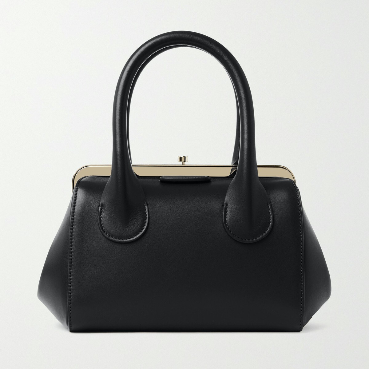 ＜Chloé ＞Joyce レザーハンドバッグ Chloe Small Joyce Frame Leather Bag in Black | eBay