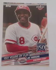 2019 Topps - 150 Years of Fun baseball #yof-12 JOE MORGAN - Cincinnati Reds 