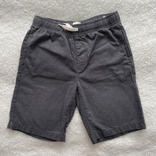 Old Navy Boy's Size Large 10-12 Casual Shorts With Elastic And Drawstring Gray