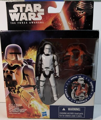 #ad #ad First Order Flametrooper Star Wars The Force Awakens Figure New Sealed $14.25
