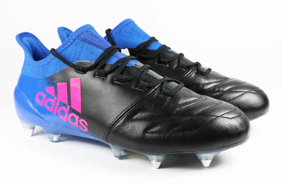 speel piano bruiloft Aardewerk Adidas X 16.1 SG Fußballschuhe Leder Stollen Rasen schwarz BB2125 Gr. 41  1/3 NEU | eBay