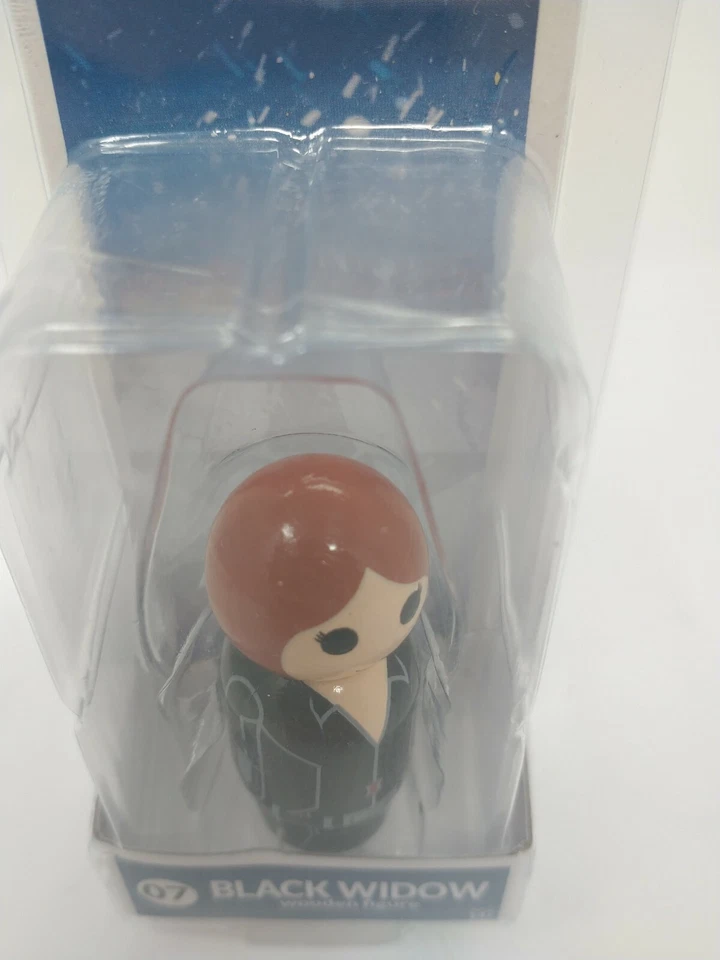 Pin Mate 07 Black Widow Captain America Civil War Wooden Figure Avengers Marvel - Image 3 of 4