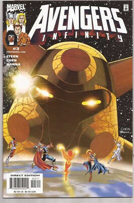 AVENGER S INFINITY #3   MINI-SERIES   SEQUEL to AVENGERS FOREVER