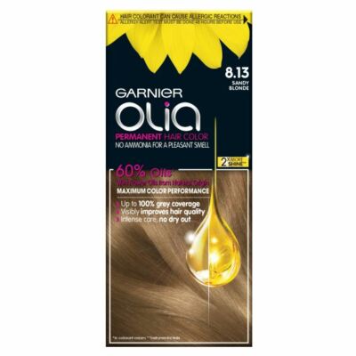 Garnier Olia 8 13 Sandy Blonde Permanent Hair Dye More Shine 100 Grey Cover Ebay