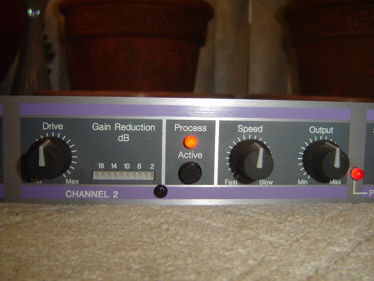 Aphex 108 Easyrider, 2 Channel Automatic Compressor, Vintage