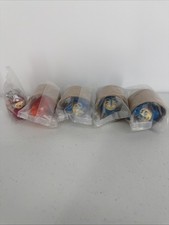 5 Kelloggs Blue Sky ROBOTS Cereal Toy Lot 2005 Rodney Aunt Fanny Crank Casey