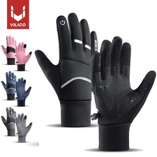 Thermal Windproof Waterproof Touch Screen Gloves Winter Warm Mittens Men Women