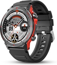 Military Smart Watch for Men Call Receive/Dial Rugged Tactical Fitness Tracker