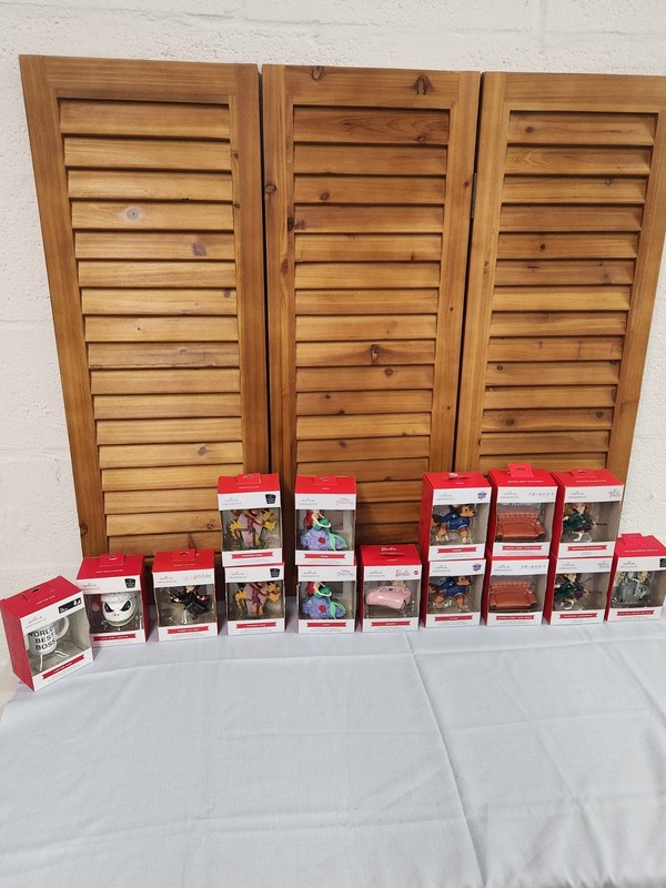15 Hallmark Collectable Ornaments Assorted
