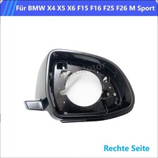 F�r BMW X4 X5 X6 F15 F16 F25 F26 M Sport Au�enspiegelrahmen - rechts