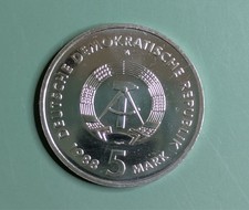 Deutschland - DDR 5 Mark Münzen 1968-1990 - ...