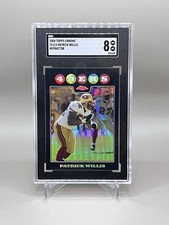 2008 Topps Chrome - Patrick Willis #TC113 Refractor Graded SGC-8! POP 1! (MJ)